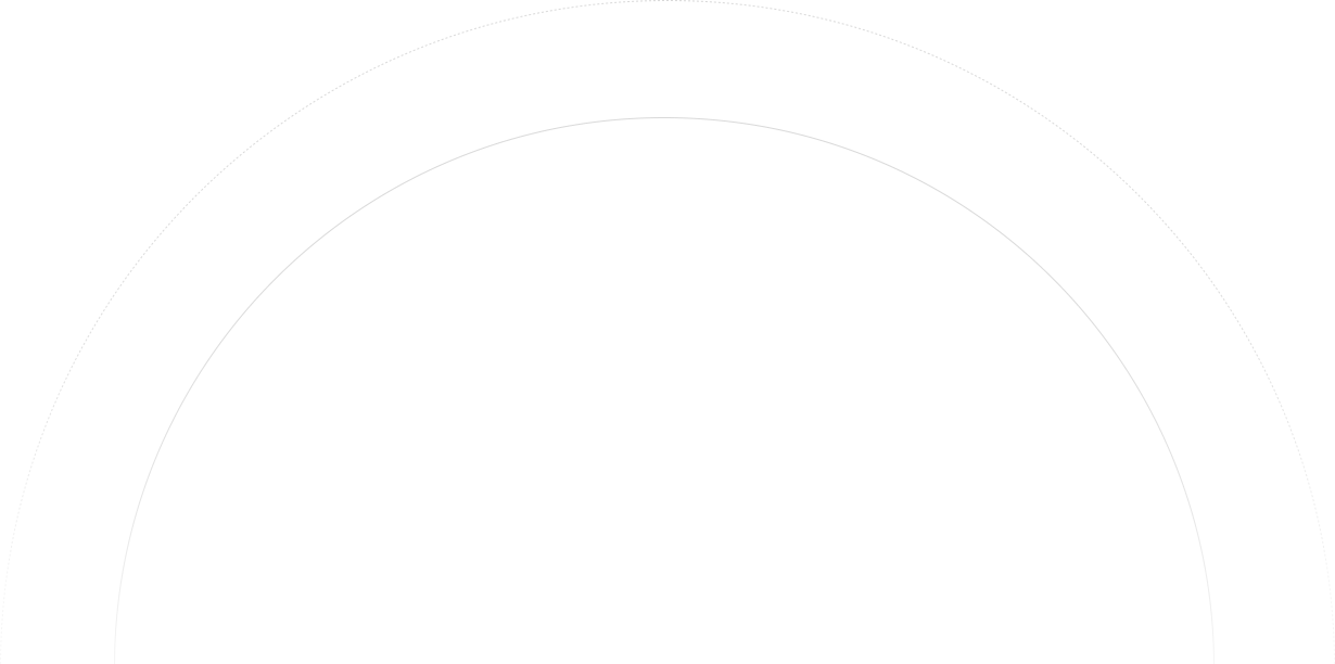 Black circular graphic with two thin white concentric rings around the edge.